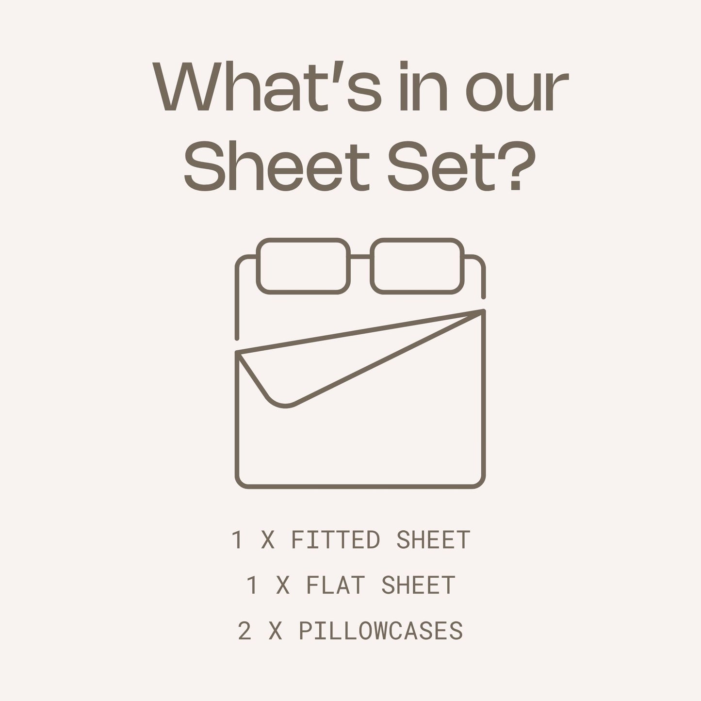 Oat & White Stripe Sheet Set