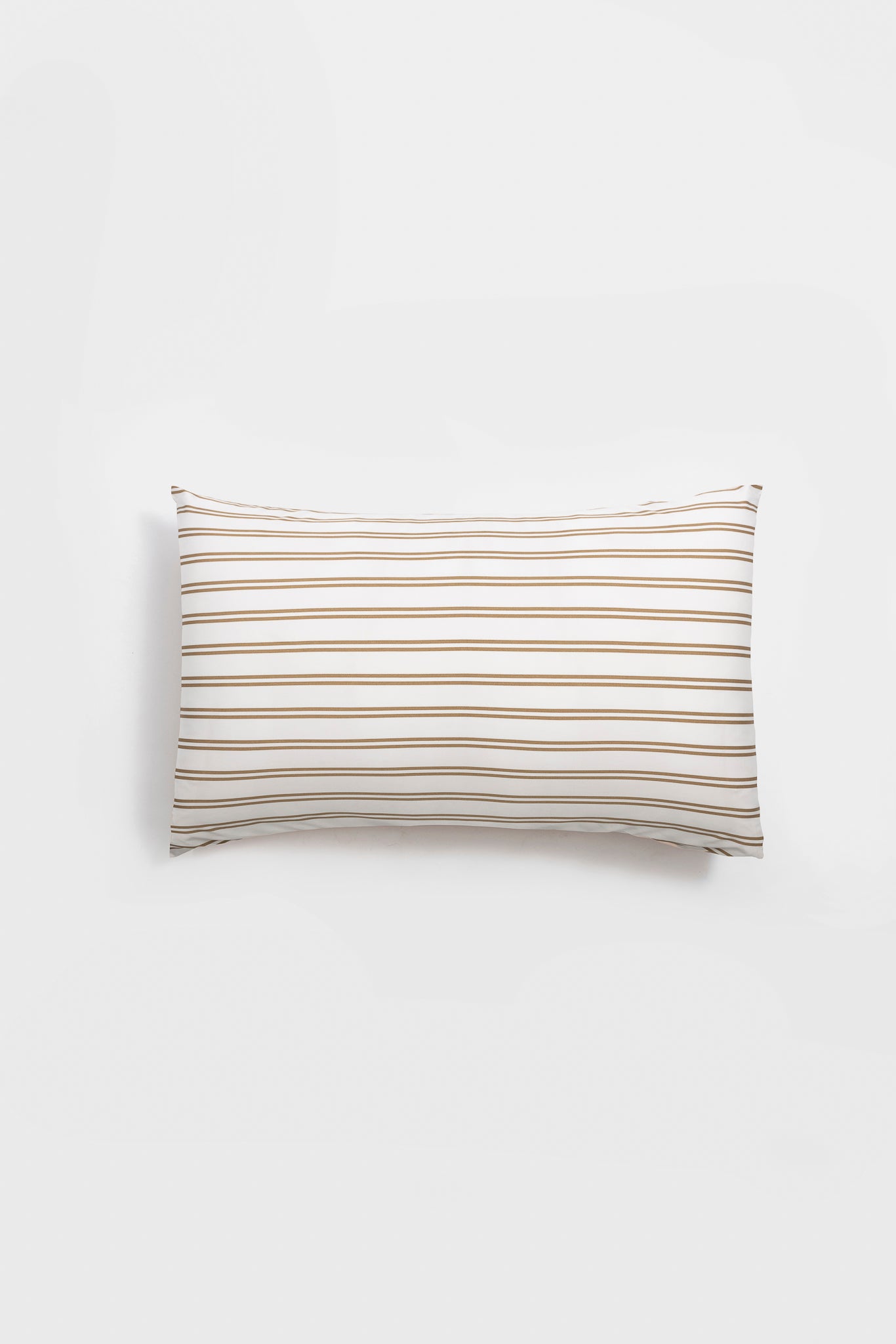 Caramel & White Stripes - King - Pillow Set