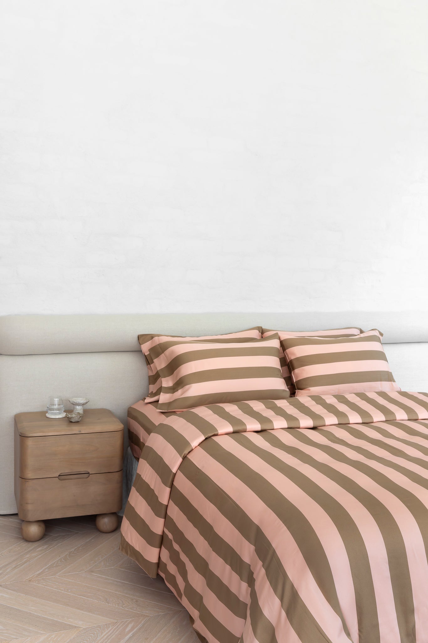 Strawberry & Caramel Duvet Cover