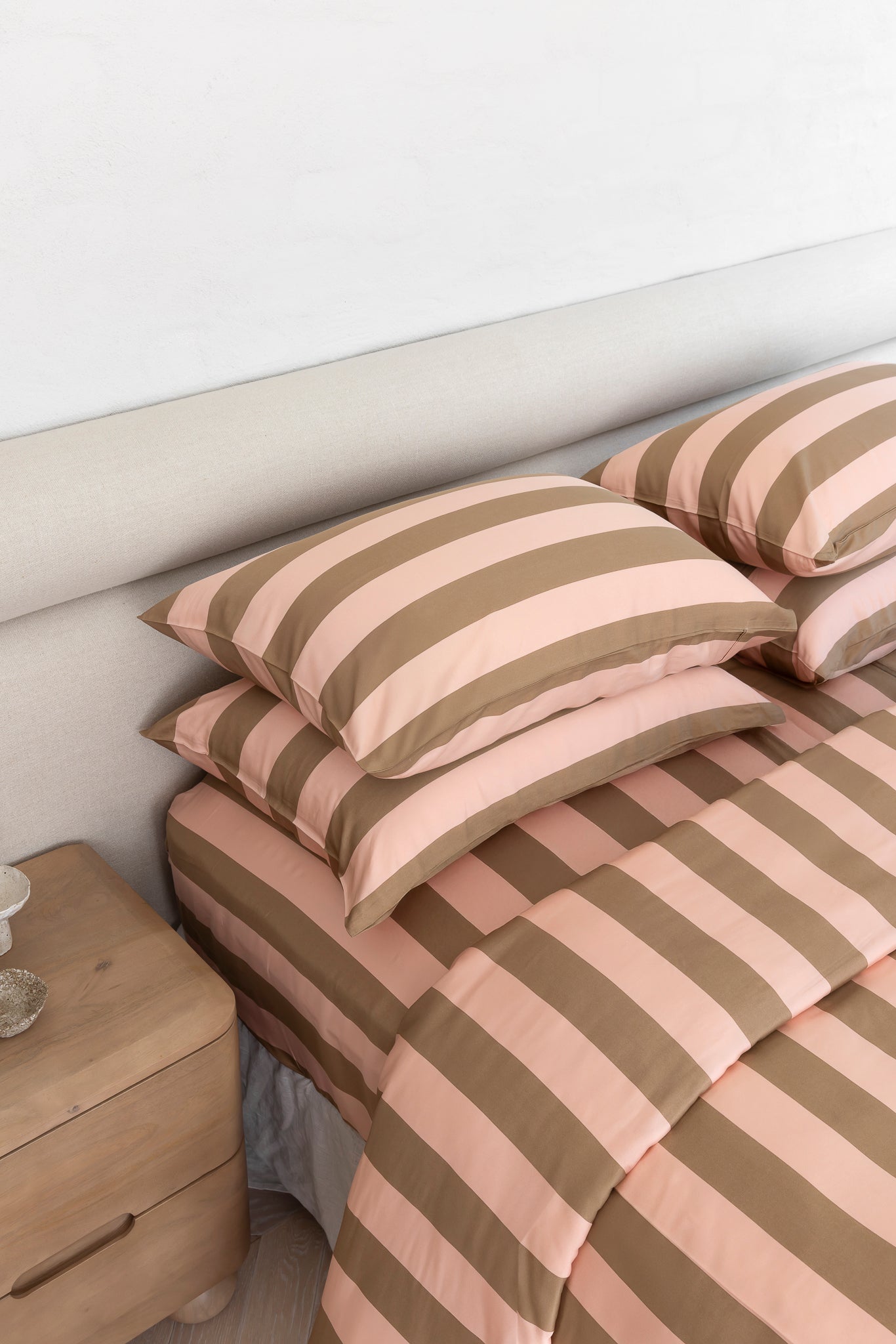 Strawberry & Caramel Duvet Cover