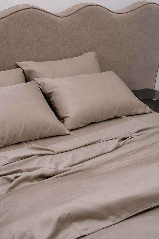 Almond Latte King Pillow Set