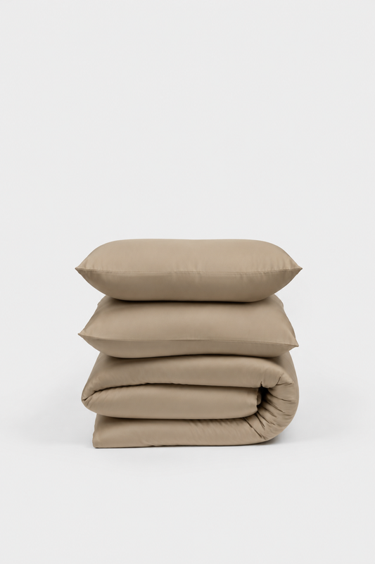Almond Latte Duvet Set