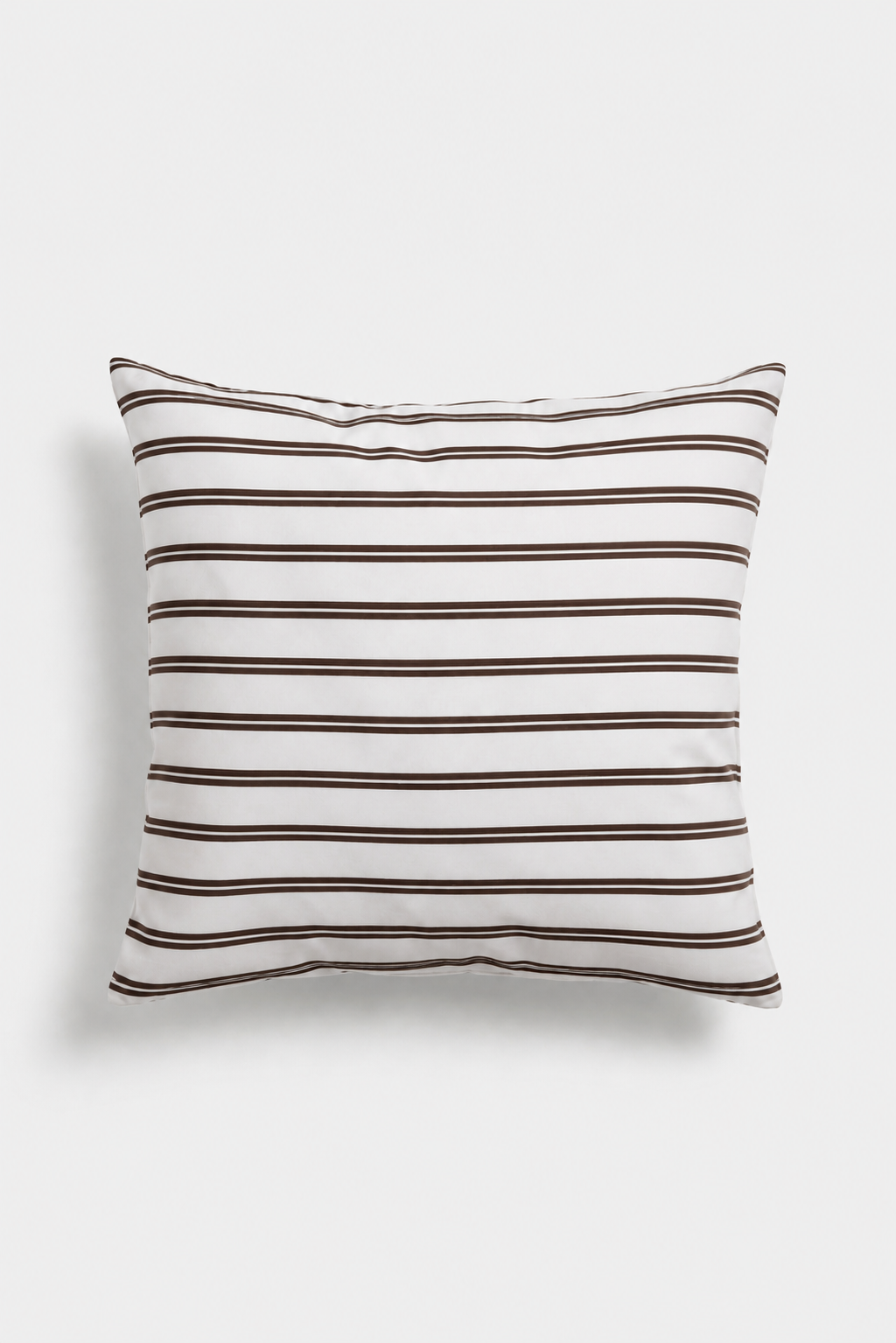 Chocolate & White - European Pillow Set