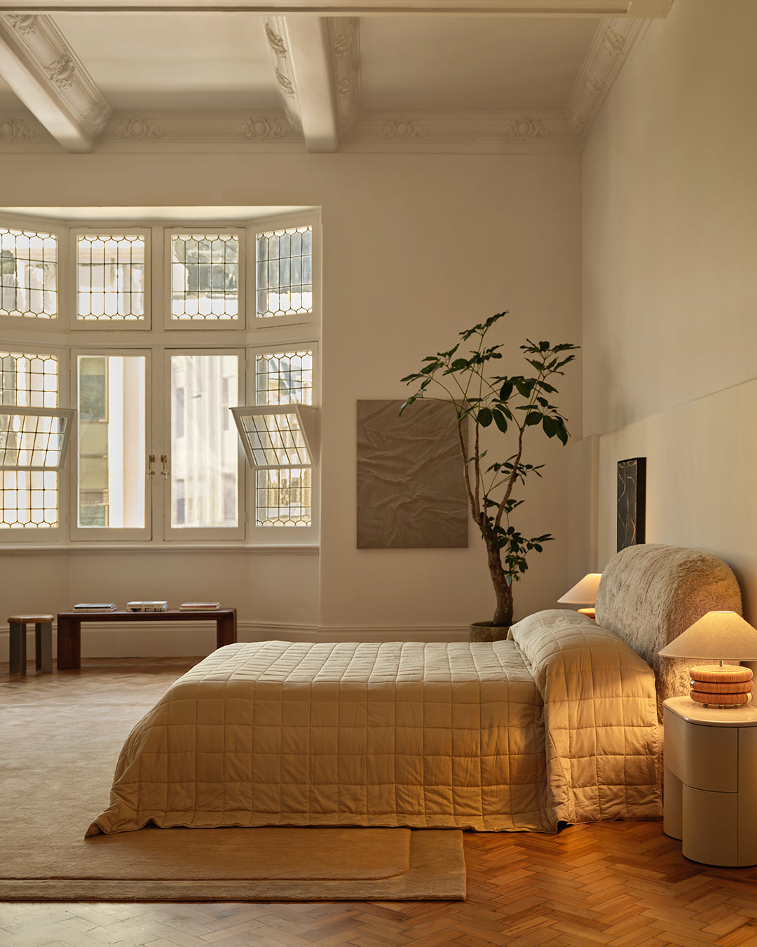Oat Coverlet