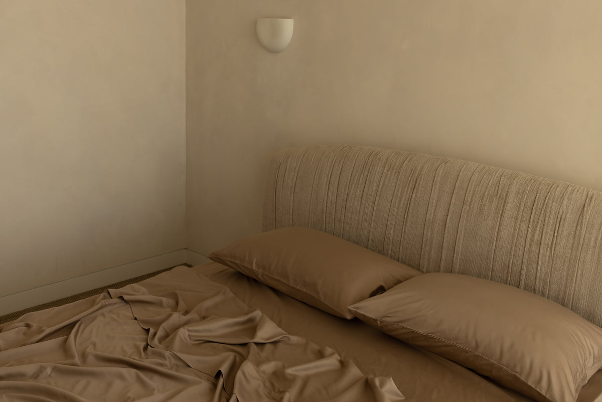 Tan Standard Pillow Set