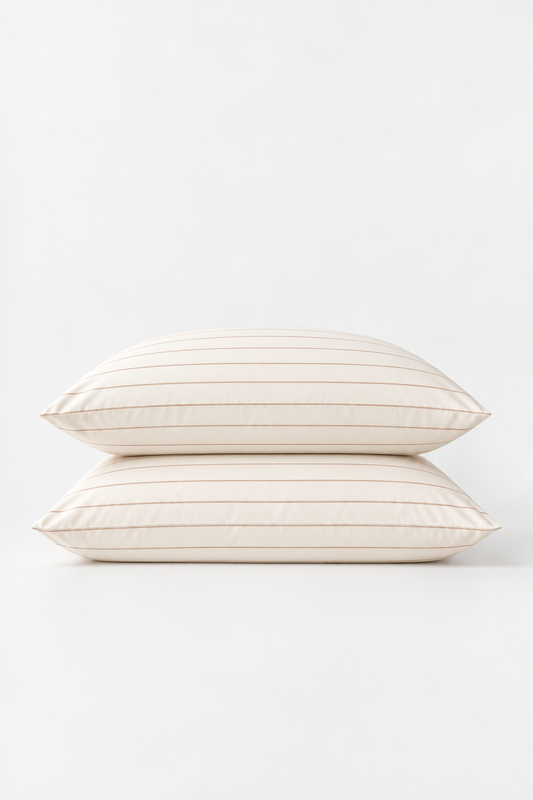 Tan Lines Standard Pillow Set
