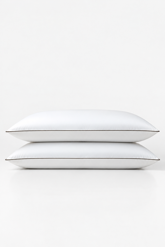 White Chocolate Piping King Pillow Set