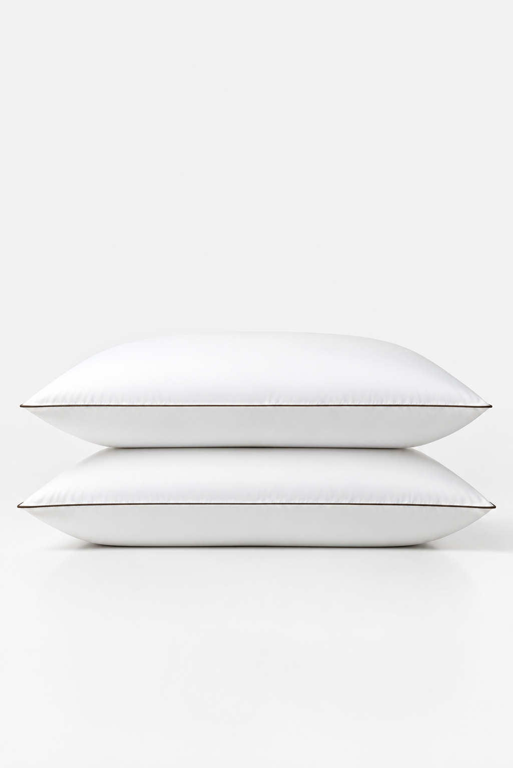 White Chocolate Piping Standard Pillow Set