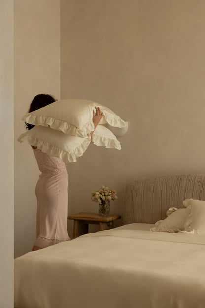 Crème Brûlée Standard Pillow Set